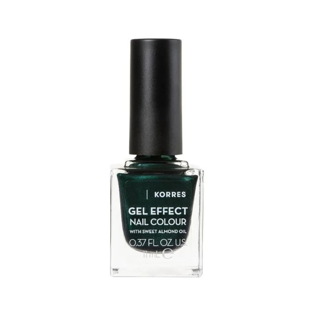 Korres Gel Effect Βερνίκι Νυχιών 89 Velvet Green 11ml