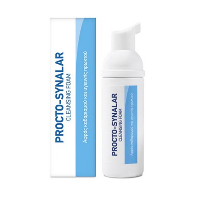 Procto-Synalar Αφρός Καθαρισμού & Υγιεινής Πρωκτού 40ml