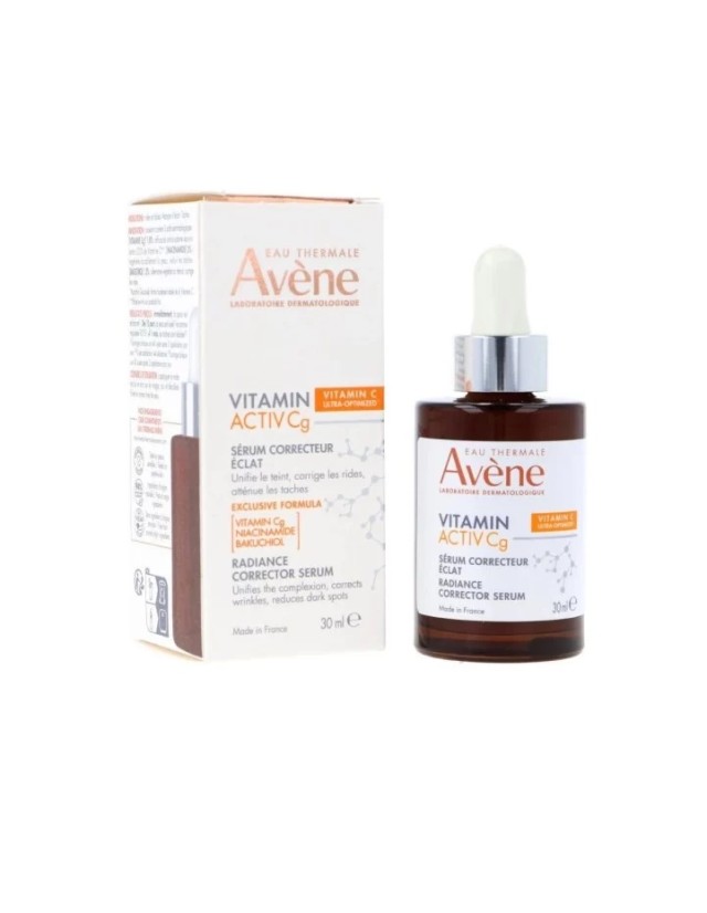 Avene Vitamin Activ Cg Radiance Corrector Serum Επανορθωτικός Ορός Προσώπου για Λάμψης 30ml