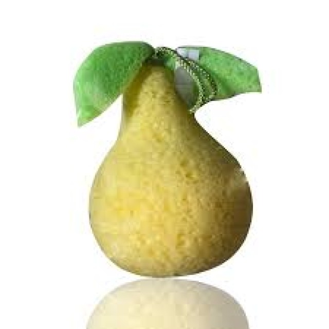 Martini Massage the Bath Fruit, Σφουγγάρι με Σχέδιο Αχλάδι 1 Τεμάχιο
