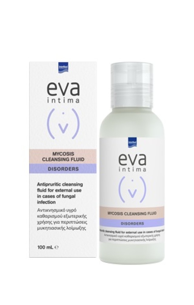 Intermed Eva Intima Mycosis Cleansing Fluid Αντικνησμικό Υγρό Καθαρισμού 100ml
