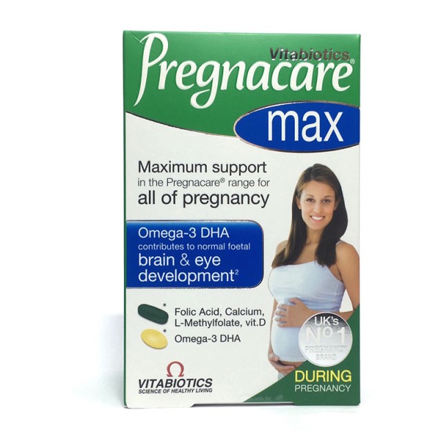 Vitabiotics Pregnacare Max Μέγιστη Υποστήριξη για την Εγκυμοσύνη 84tabs