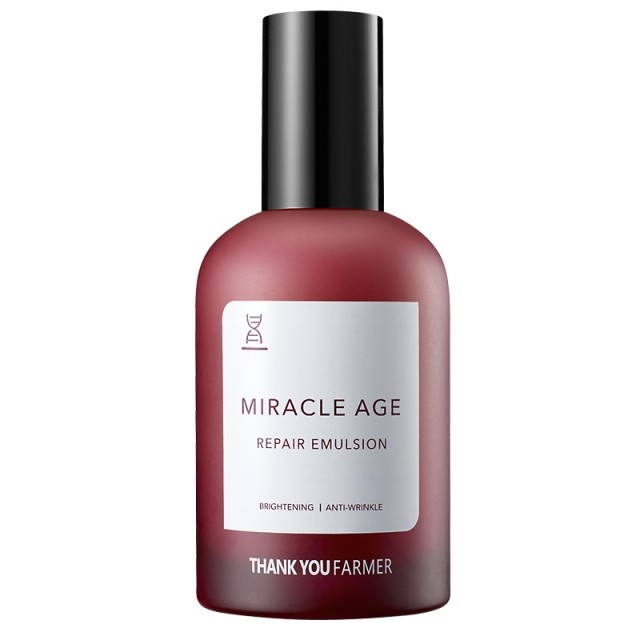 Thank You Farmer Miracle Age Repair Emulsion 130ml. Πλούσιο Γαλάκτωμα Θρέψης