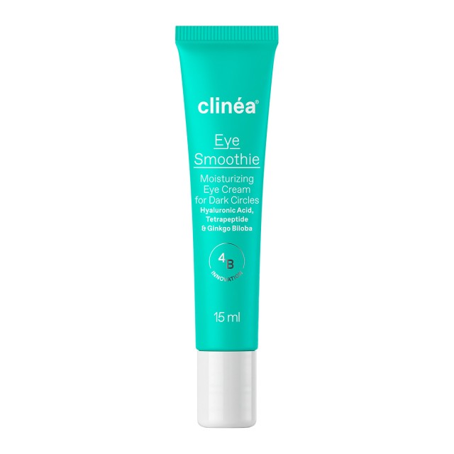 Clinea Eye Smoothie Moisturizing Eye Cream for Dark Circles, Κρέμα Ματιών για Μαύρους Κύκλους 15ml