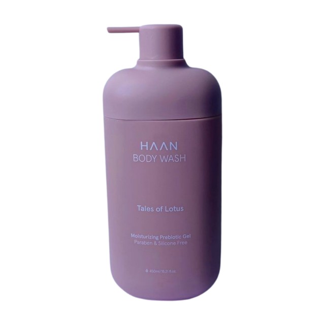 Haan Body Wash Tales of Lotus Moisturising & Prebiotic Gel, Αφρόλουτρο 450ml