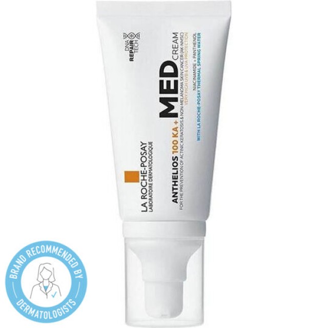 La Roche Posay Anthelios 100 KA+ Med Cream, Αντηλιακή Κρέμα για την Πρόληψη της Ακτινικής Υπερκεράτωσης 50ml