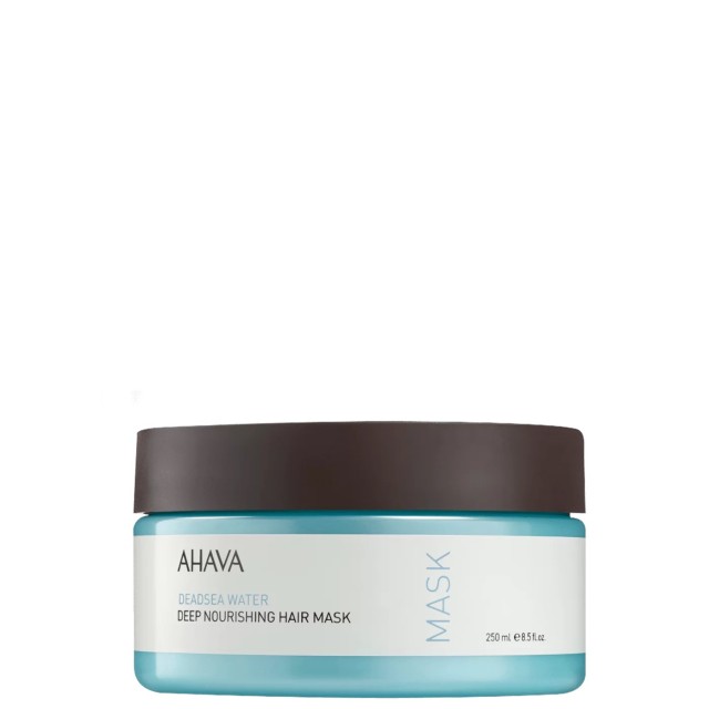 Ahava Deadsea Water Deep Nourishing Hair Mask, Πλούσια Κρεμώδης Μάσκα Μαλλιών 250ml