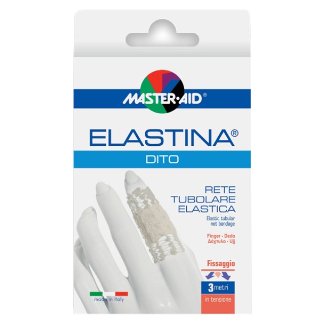 Master Aid Elastina Ελαστικός Σωληνοειδής Δικτυωτός Επίδεσμος, Δάχτυλο 3m