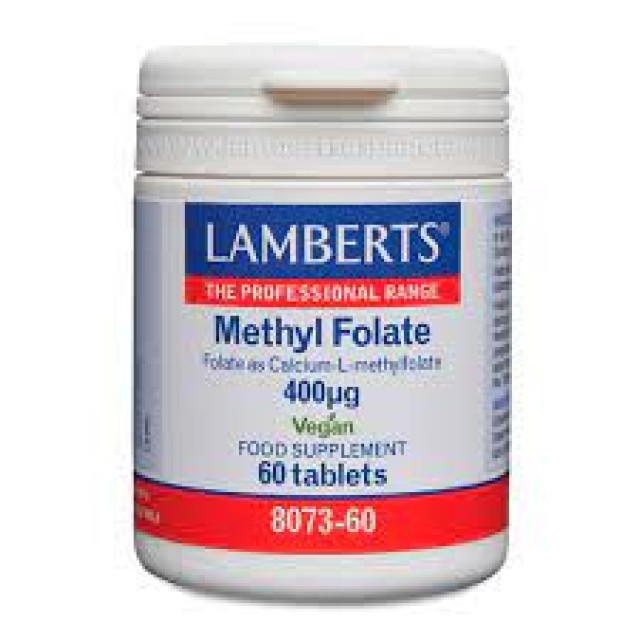 Lamberts Methyl Folate 400mg Φολικό Οξύ 60tabs