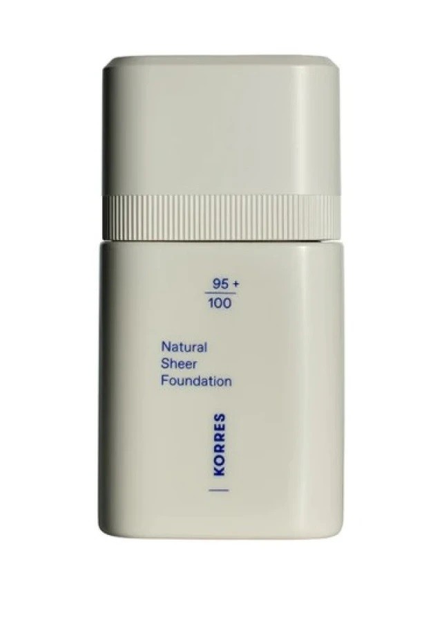 Korres Natural Sheer Foundation 02 Medium Για Ανάλαφρη Κάλυψη 30ml