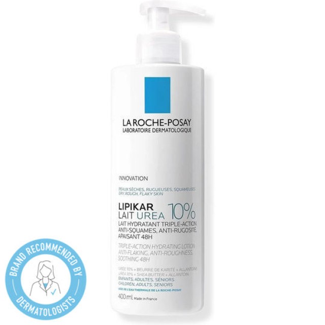 La Roche Posay Lipikar Urea10% Ενυδατικό Γαλάκτωμα για Ξηρό Δέρμα 400ml