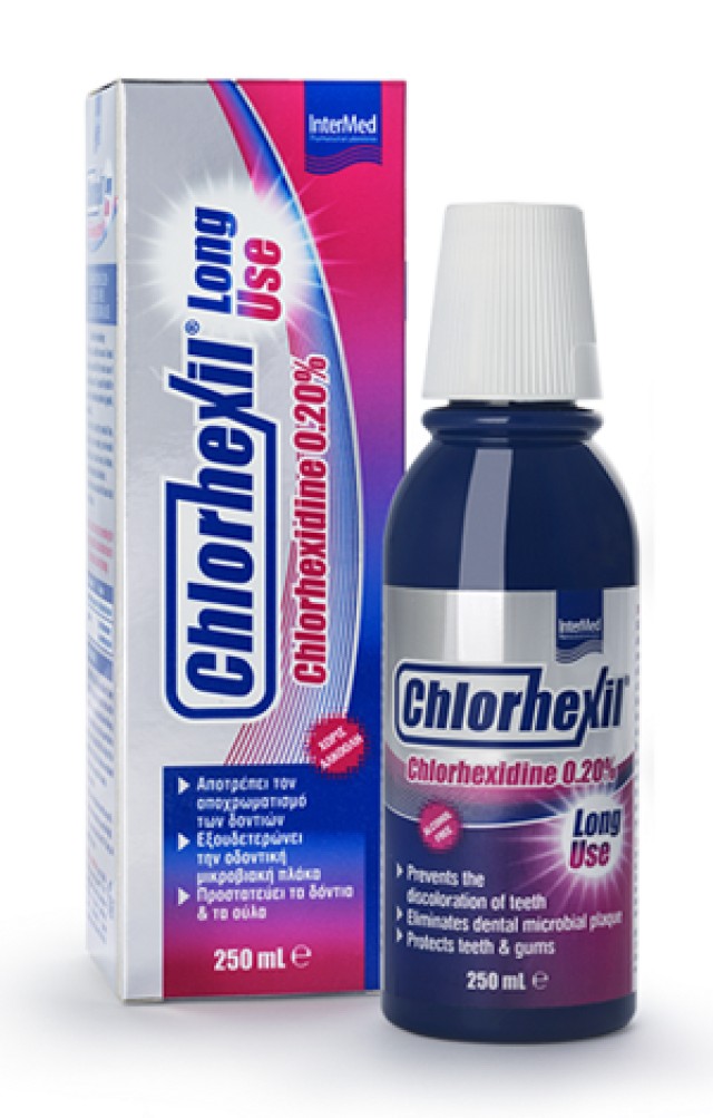 Intermed Chlorhexil 0.20% Mw Long Use, Στοματικό Διάλυμα 250ml