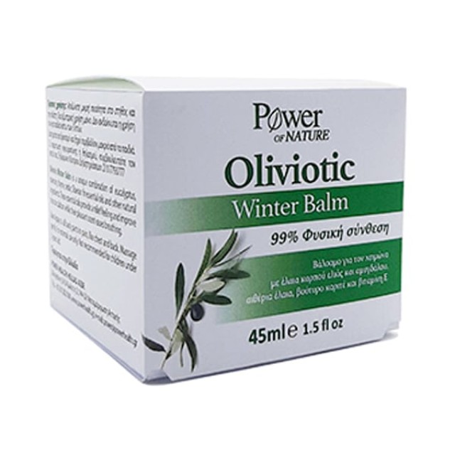 Power of Nature Oliviotic Winter Balm, Βάλσαμο για τον Χειμώνα, 99% Φυσική Σύνθεση 45ml