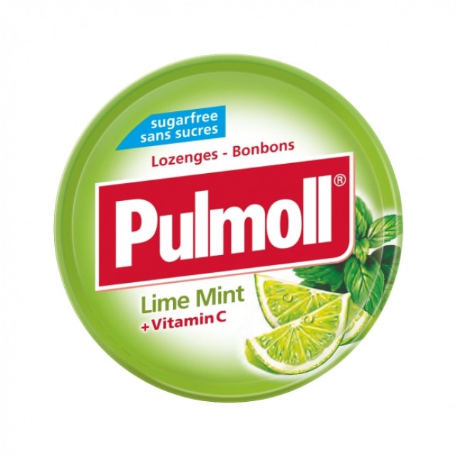 Pulmoll Καραμέλες χωρίς ζάχαρη Γλυκολέμονο 45gr