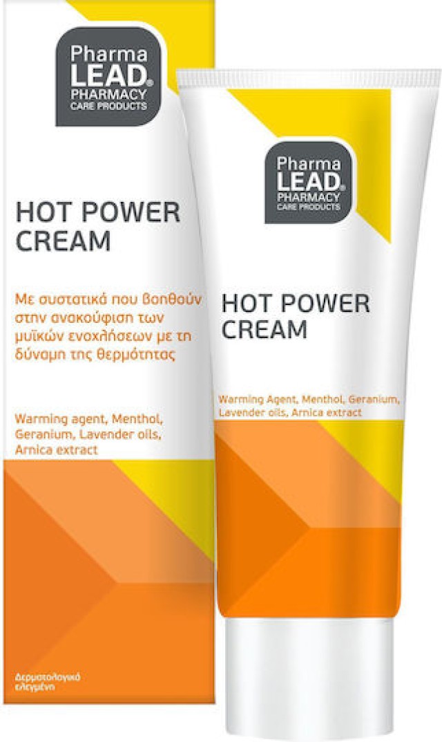 Pharmalead Hot Power Cream Θερμαντική Κρέμα Ανακούφισης Μυϊκών Πόνων 100ml