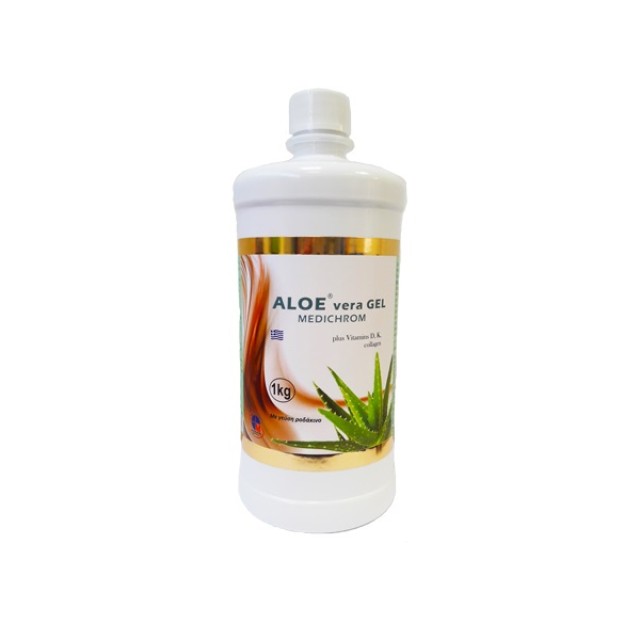 Medichrom Aloe Vera plus Vit. D3 1LT, Με γεύση Ροδάκινο