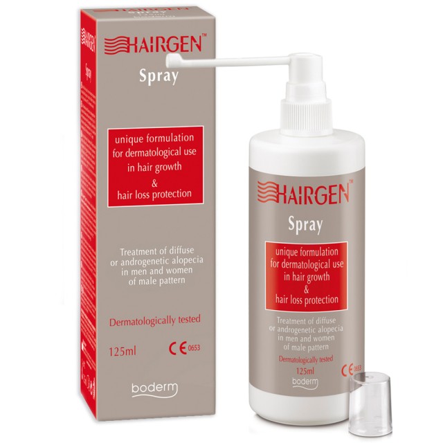 Boderm Hairgen Spray, Σπρέι κατά της Τριχόπτωσης 125ml
