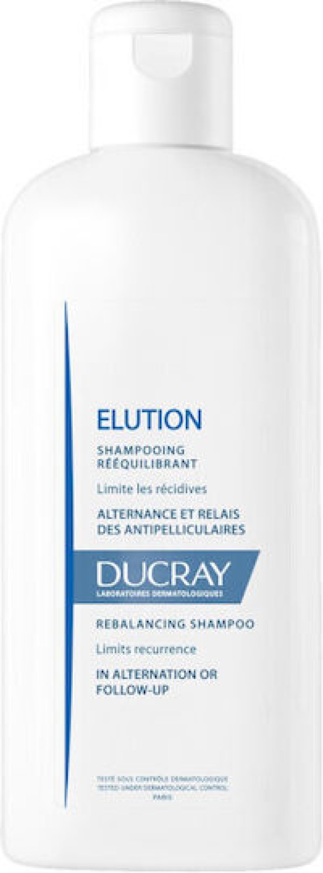 Ducray Elution Shampoo Σαμπουάν Εξισορρόπησης για Εύθραυστο Τριχωτό της Κεφαλής 400ml