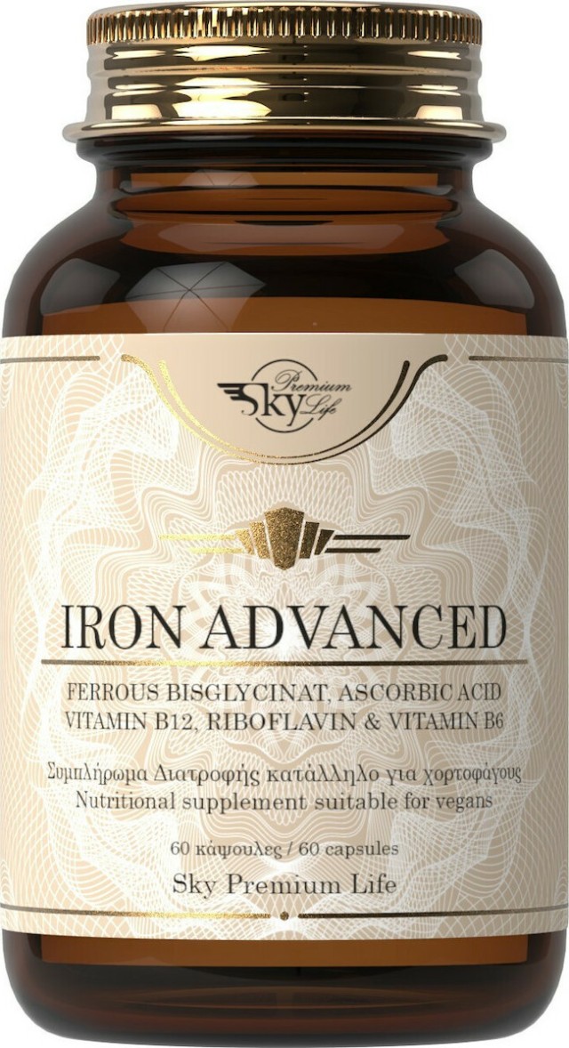 Sky Premium Life Iron Advanced & Vitamins 60 Κάψουλες