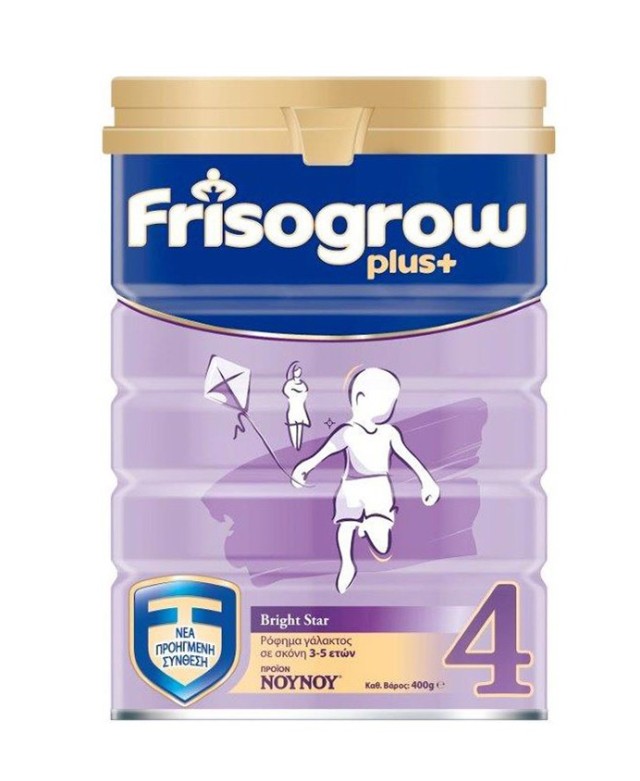 Frisogrow 4 Plus+ 400gr. Γάλα Σε Σκόνη για παιδιά Από 3 έως 5 ετών