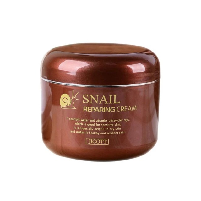 Jigott Snail Reparing Cream Αναζωογονητική Κρέμα με Εκχύλισμα Σαλιγκαριού 100ml