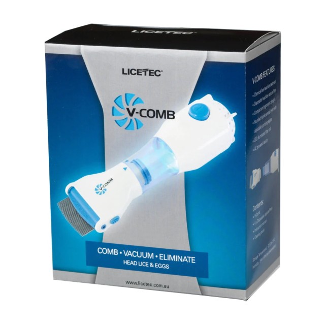 Licetec V-Comb Ηλεκτρική Χτένα Για Ψείρες