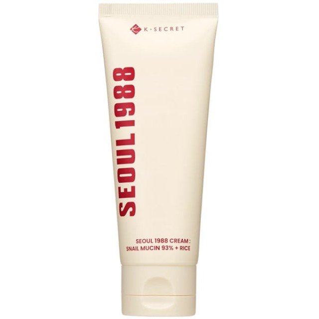 K-Secret Seoul 1988 Snail Mucin 93% & Rice Κρέμα Προσώπου για Ενυδάτωση & Καταπράυνση 100ml