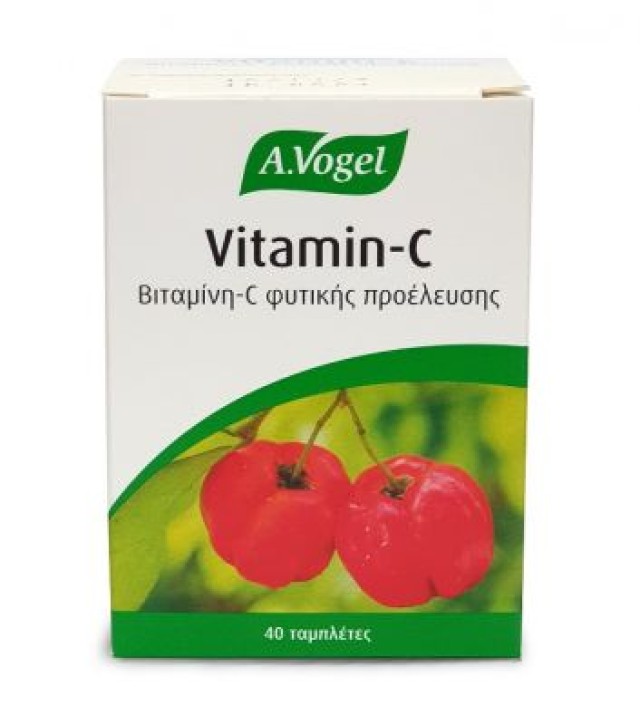 A.Vogel Vitamin-C Φυτικής Προέλευσης 40 Ταμπλέτες