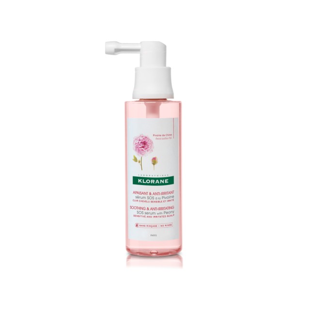 Klorane Pivoine Ορός SOS για το Ευαίσθητο & Ερεθισμένο Τριχωτό με Παιώνια BIO 100ml