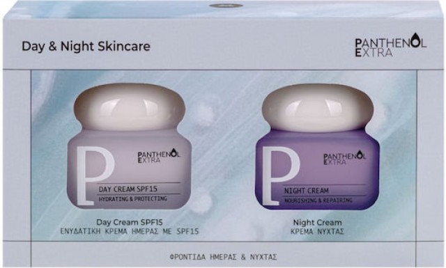 Panthenol Extra Promo Day & Night Skin Care Κρέμα Ημέρας SPF15 50ml & Κρέμα Νύχτας 50ml