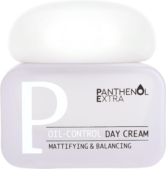 Panthenol Extra Oil-Control Mattifying & Balancing Day Cream Ρυθμιστική Κρέμα Προσώπου Ημέρας 50ml