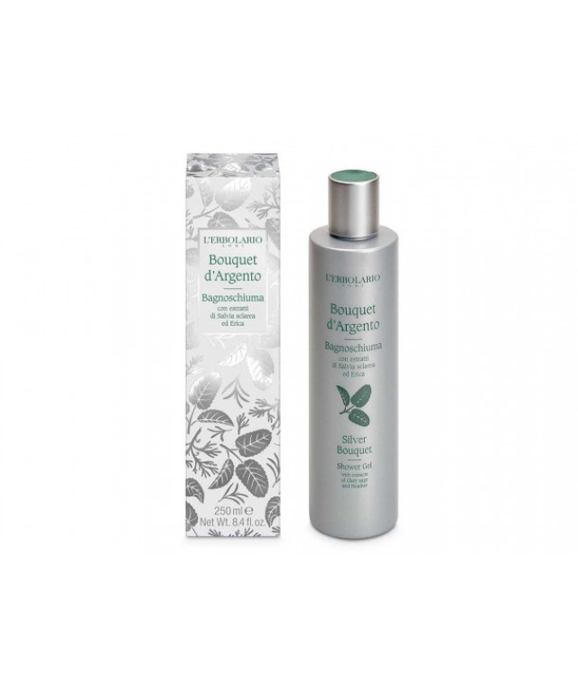 L’Erbolario Silver Bouquet Shower Gel 250ml