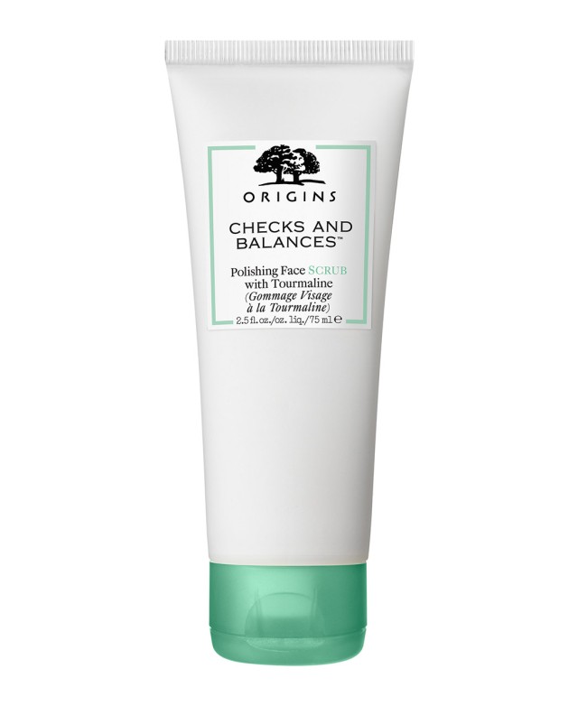 Origins Checks and Balances Polishing Face Scrub with Tourmaline, Απολεπιστικό Προσώπου για Λάμψη 75ml