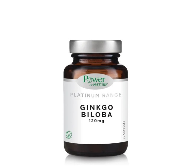 Power of Nature Platinum Range Gingo Biloba 120mg 30caps
