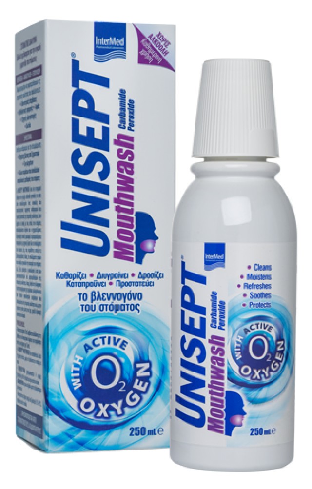 Intermed Unisept Mouthwash, Στοματικό Διάλυμα 250ml