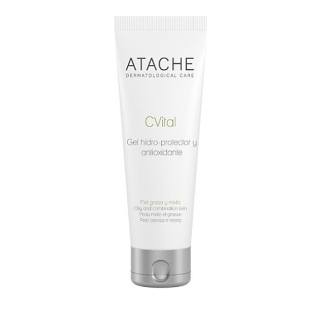 Atache C Vital AHA Ενυδατικό Τζελ Προσώπου Για Λιπαρές Επιδερμίδες 50ml