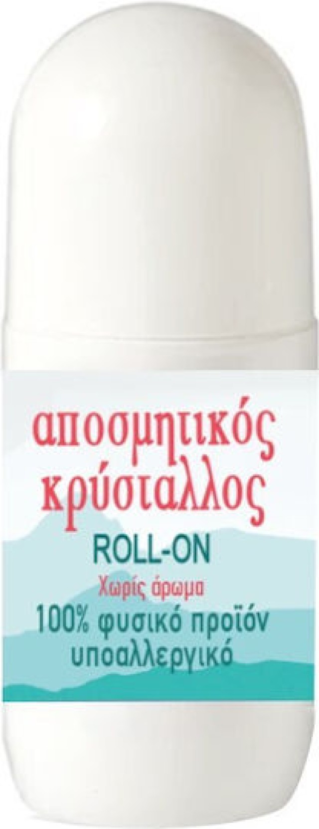 Bioleon Αποσμητικό Κρύσταλλος σε Roll-On Άοσμο 50ml