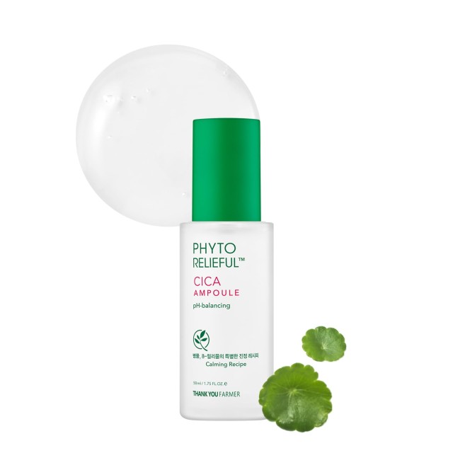 Thank You Farmer Phyto Relieful™ Cica Ampoule Καταπραϋντική Αμπούλα 50ml