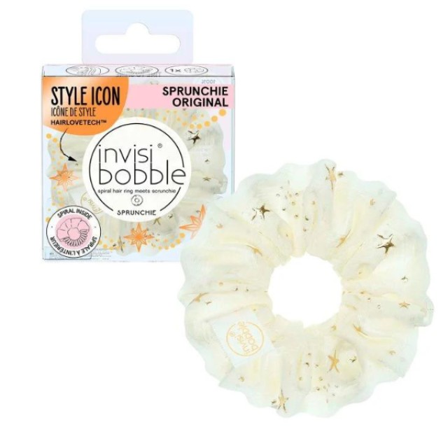 Invisibobble Sprunchie Original Time To Shine The Sparkle Is Real Λαστιχάκι Μαλλιών 1τεμ