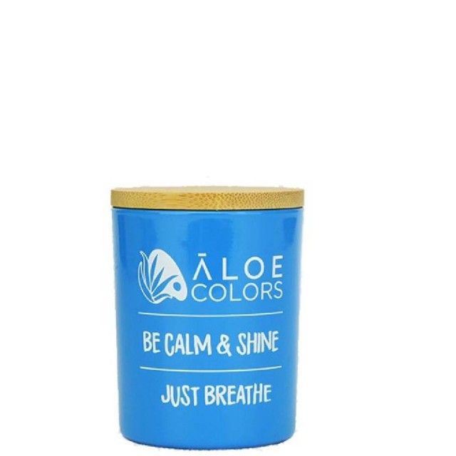 Aloe Colors Soy Candle Just Breathe Αρωματικό Κερί Σόγιας, 150g