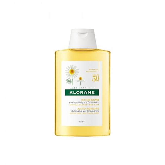 Klorane Camomille Shampoo, Σαμπουάν με εκχύλισμα Χαμομηλιού, 200ml