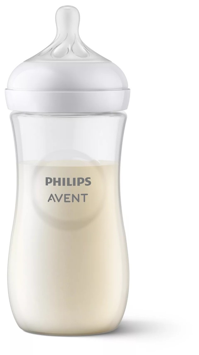 Philips Avent Natural Response Θηλή Σιλικόνης 3m+ Mπιμπερό Πλαστικό 330ml