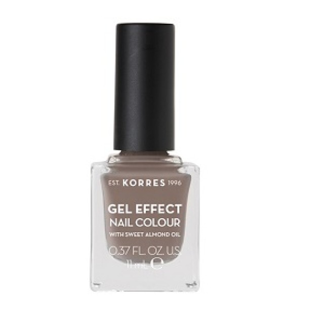 Korres Gel Effect Βερνίκι Νυχιών Με Αμυγδαλέλαιο 95 Stone Grey 11ml