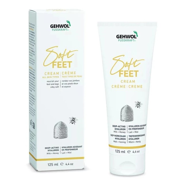 Gehwol Fusskraft Soft Feet Cream Κρέμα Περιποίησης Ποδιών με Μέλι & Γάλα, 125ml