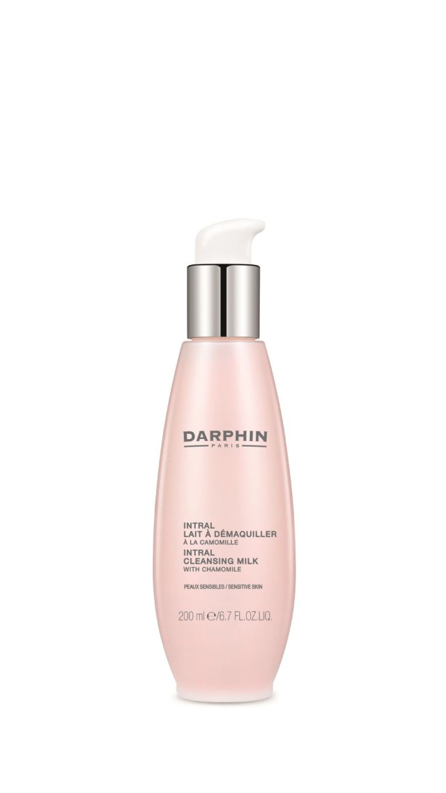 Darphin Intral Cleansing Milk with Chamomile, Απαλό Γαλάκτωμα Καθαρισμού με Χαμομήλι 200ml