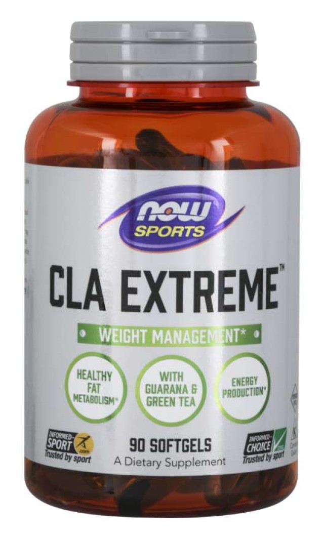Now Foods CLA Extreme 90 Softgels Λιποδιαλύτης