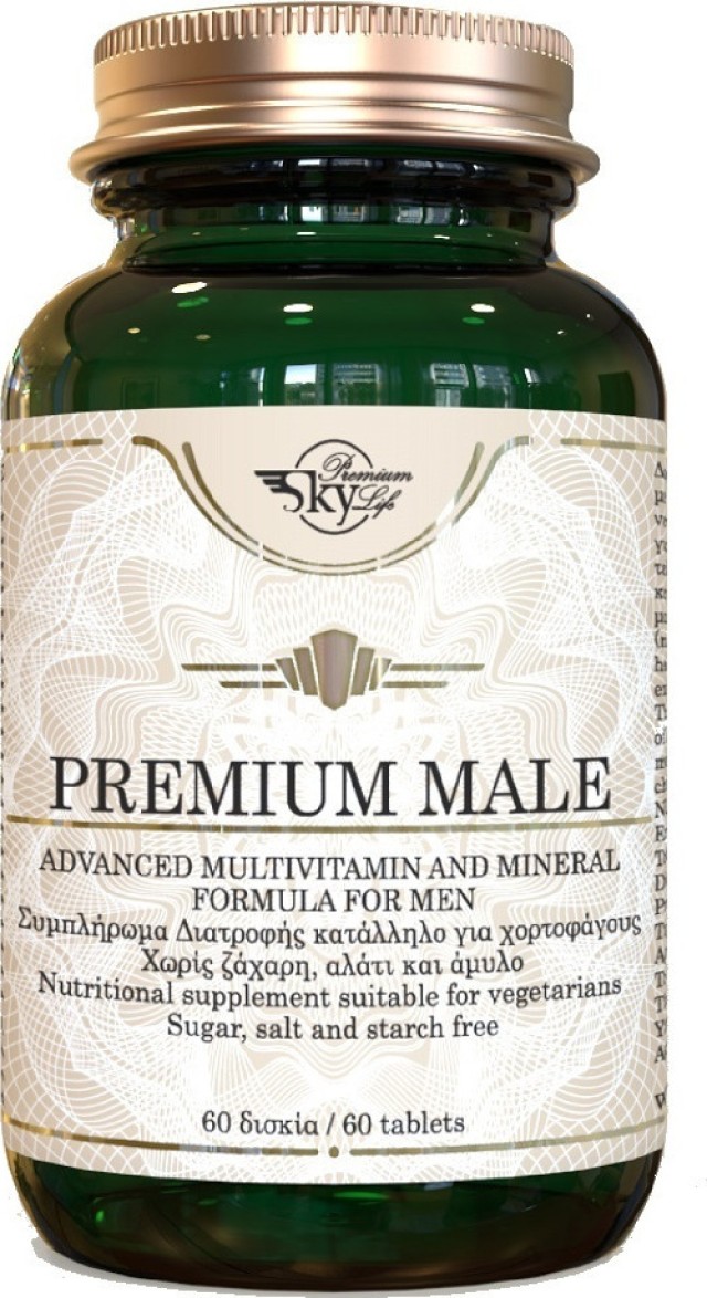 Sky Premium Male Πολυβιταμίνη με Μέταλλα για Άντρες 60Tabs
