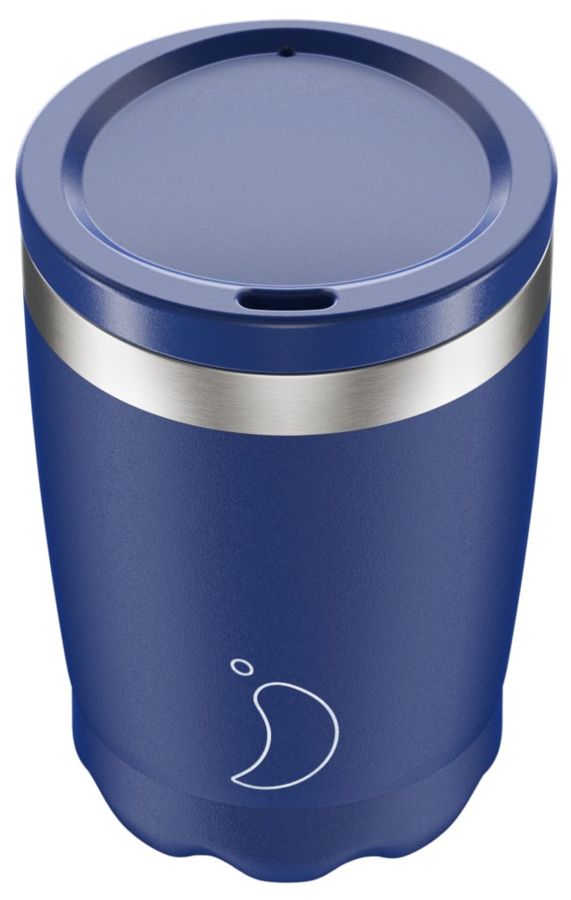 Chillys Coffee Cup Θερμός 340ml, Matte Edition Blue