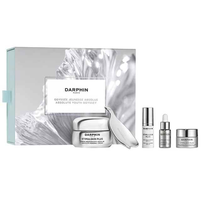 Darphin Promo Stimulskin Plus Absolute Renawal Cream 50ml &  Absolute Renewal Serum 5ml & 28-day Divine Anti-aging Concentrate 5ml & Eye & Lip Contour Cream 5ml