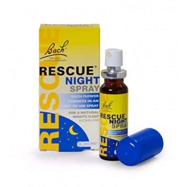 Rescue Ανθοϊάματα Bach Night Spray 20ml